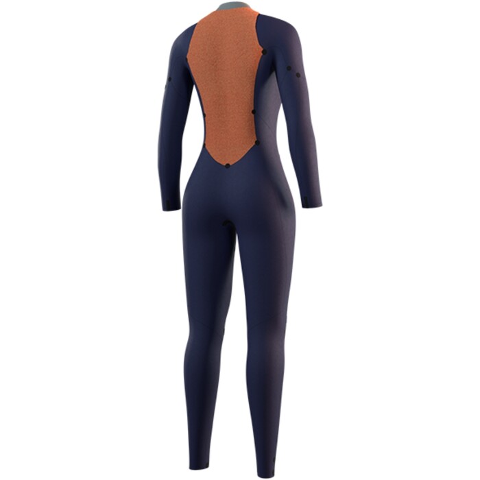 2025 Mystic Womens Star 5/3mm Back Zip Wetsuit 35000.250053 - Dark Olive